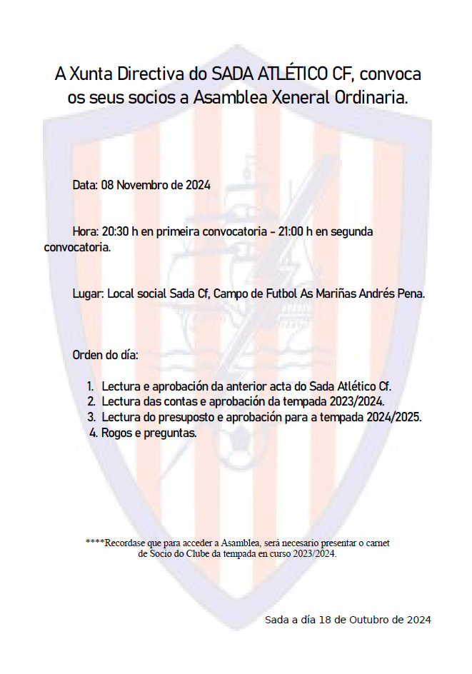 asamblea sada atlético cf